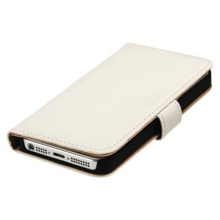 Telefon Wallet Book Apple iPhone 4s Weiss