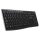 Tastatur Kabellos Standard USB US International Schwarz