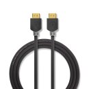 High-Speed-HDMI™-Kabel mit Ethernet | HDMI™-Anschluss  -  HDMI™-Anschluss | 5,0 m | Anthrazit