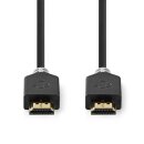 High-Speed-HDMI™-Kabel mit Ethernet | HDMI™-Anschluss  -  HDMI™-Anschluss | 5,0 m | Anthrazit