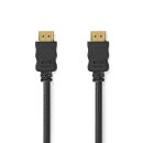 High-Speed-HDMI™-Kabel mit Ethernet | HDMI-Verbinder - HDMI-Verbinder | 3,0 m | Schwarz