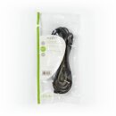 3,5 mm AV-Kabel | 3,5-mm-AV-Stecker - 3,5-mm-AV-Stecker | 2,0 m | Schwarz