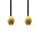 Videokabel Composite | Cinch-Stecker - Cinch-Stecker | 5,0 m | Schwarz