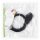 Schaltbares SCART-Kabel | SCART-Stecker - 3x Cinch-Stecker | 2,0 m | Schwarz