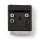 Schaltbarer SCART-Adapter | SCART-Stecker - SCART-Buchse + S-Video-Buchse + 3x RCA-Buchse | Schwarz