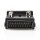 Schaltbarer SCART-Adapter | SCART-Stecker - SCART-Buchse + S-Video-Buchse + 3x RCA-Buchse | Schwarz