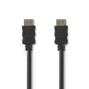 High-Speed-HDMI™-Kabel mit Ethernet | HDMI™-Anschluss  -  HDMI™-Anschluss | 2,0 m | Schwarz