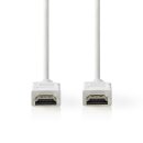 High-Speed-HDMI™-Kabel mit Ethernet | HDMI™-Anschluss  -  HDMI™-Anschluss | 10 m | Weiß