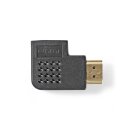 Rechts gewinkelt abgewinkelt angewinkelt HDMI Winkelstecker Adapter Stecker Buchse