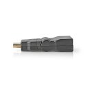 Rotor drehbarerer HDMI Winkelstecker Adapter Winkel Stecker Buchse 3D 4K HD