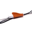 Kabelschlucker Cable Manager 15 mm 5 mm Orange