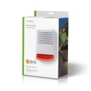 Profi Alarm Anlage Attrappe Dummy Außen Sirene mit blinkender LED IP44 Blinkt