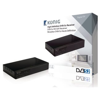 Full HD DVB-S2-Empfänger 1080p