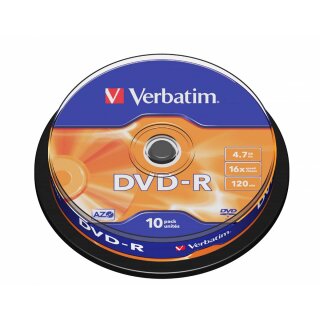 DVD 4.7 GB 10 Stück
