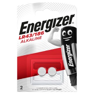 Alkaline Batterie LR43 1.5 V 2-Blister