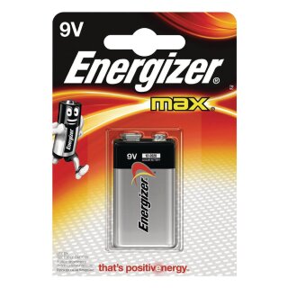 Alkaline Batterie 9 V Max 1-Blister