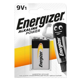 Alkaline Batterie 9 V Power 1-Blister