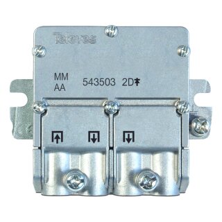 Sat-Verteiler F-Stecker 4.4 dB / 5-2400 MHz - 2 Ausgänge