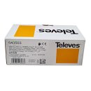 Sat-Verteiler F-Stecker 4.4 dB / 5-2400 MHz - 2...