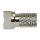 F-Stecker 2.5 mm Male Silber/Silber