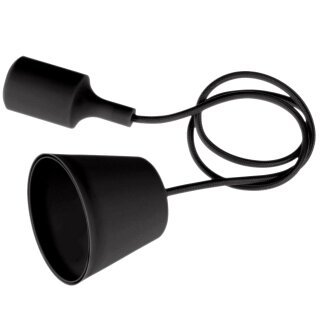 Anhänger E27 Schwarz