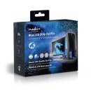 Gaming-LED-Lichtleiste | Blau | 40 cm  | SATA-betrieben | Desktop-PC