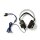 Gaming-Headset | Over-Ear | Vibrationsfeedback | LED-Licht | 3,5 mm und USB-Anschlüsse