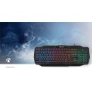 Gaming-Tastatur mit Kabel | USB 2.0 | Deutsches Layout | Schwarz