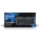 Gaming-Tastatur | RGB-Beleuchtung | USB 2.0 | US International  | Metalldesign