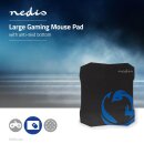 Gaming-Mousepad | Rutsch- und wasserfeste Unterseite | 287 x 244 mm