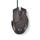 Gaming-Maus | Kabelgebunden  | Beleuchtet | 4000 dpi | 8...