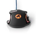 Gaming-Maus | Kabelgebunden  | Beleuchtet | 4000 dpi | 8...