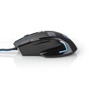 Gaming-Maus | Kabelgebunden  | Beleuchtet | 4000 dpi | 8 Tasten