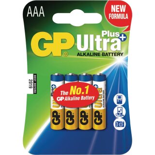 Alkaline Batterie AAA 1.5 V Ultra+ 4-Blister