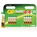 Alkaline Batterie AAA 1.5 V Super 8-Werbeblister