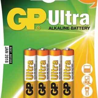 Alkaline Batterie AAA 1.5 V Ultra 4-Blister
