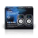 Gaming-Lautsprecher | 2.0 | RGB | USB-betrieben | 3,5-mm-Klinke | RMS: 10 W