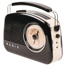 Tragbares DAB + Radio FM / AM / DAB / DAB+ AUX Schwarz