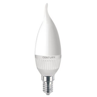 LED-Lampe E14 Dimmbar Candle Bent Tip 5 W 396 lm 3000 K