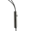 Kabelgebundene Kopfhörer | In-Ear | Aktive Lärmkompensation (ANC) | 1,2-m-Rundkabel | Grau