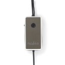 Kabelgebundene Kopfhörer | In-Ear | Aktive Lärmkompensation (ANC) | 1,2-m-Rundkabel | Grau