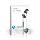 Kabelgebundene Kopfhörer | In-Ear | Aktive Lärmkompensation (ANC) | 1,2-m-Rundkabel | Grau