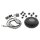 Kabelgebundene Kopfhörer | In-Ear | Aktive Lärmkompensation (ANC) | 1,2-m-Rundkabel | Grau