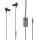 Kabelgebundene Kopfhörer | In-Ear | Aktive Lärmkompensation (ANC) | 1,2-m-Rundkabel | Grau