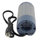 Wechselrichter mit modifizierter Sinuswelle 24 VDC - AC 230 V 100 W F (CEE 7/3) / USB