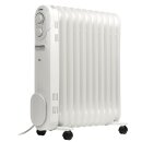 Tragbarer Ölradiator 2200 W Weiss