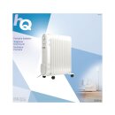 Tragbarer Ölradiator 2200 W Weiss
