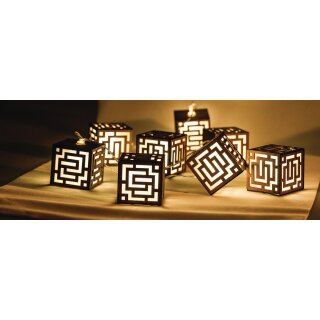 Lichterkette Viereck 10 LED 2.1 m