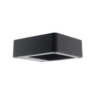 LED Außenwandleuchte 6 W 120 lm Schwarz