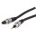 Digital-Audio-Kabel Toslink male - 3.5 mm optischer Stecker 1.50 m Dunkelgrau